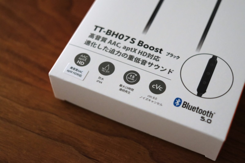 TT-BH07S Boost（TaoTronics）｜仕様