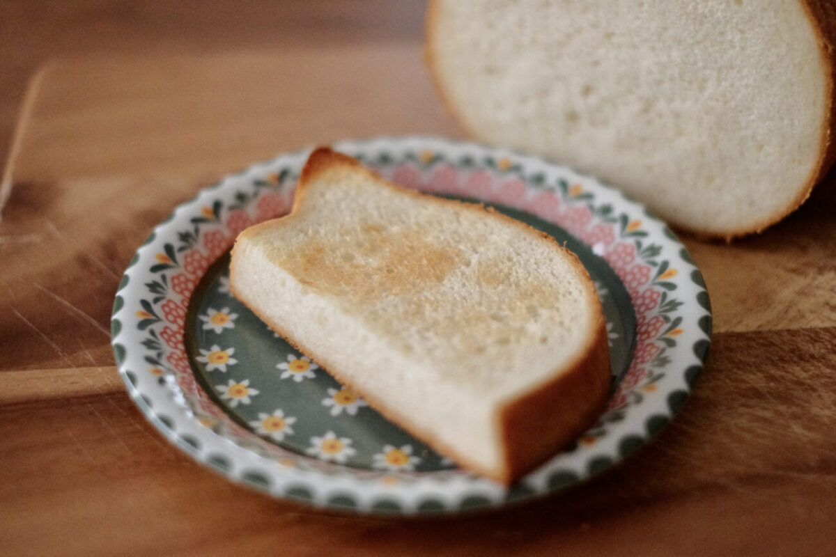 ねこねこ食パン（アンティーク）｜トースト
